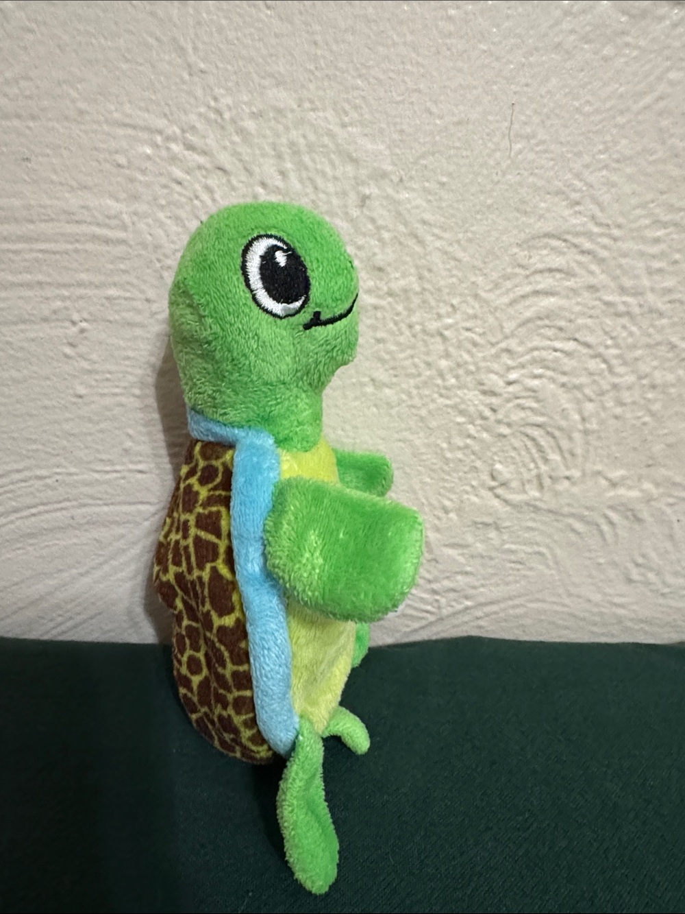 Green Plush Turtle Stuffed Animal Toy